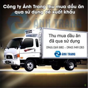Liên hệ thu mua dầu ăn đã qua sử dụng